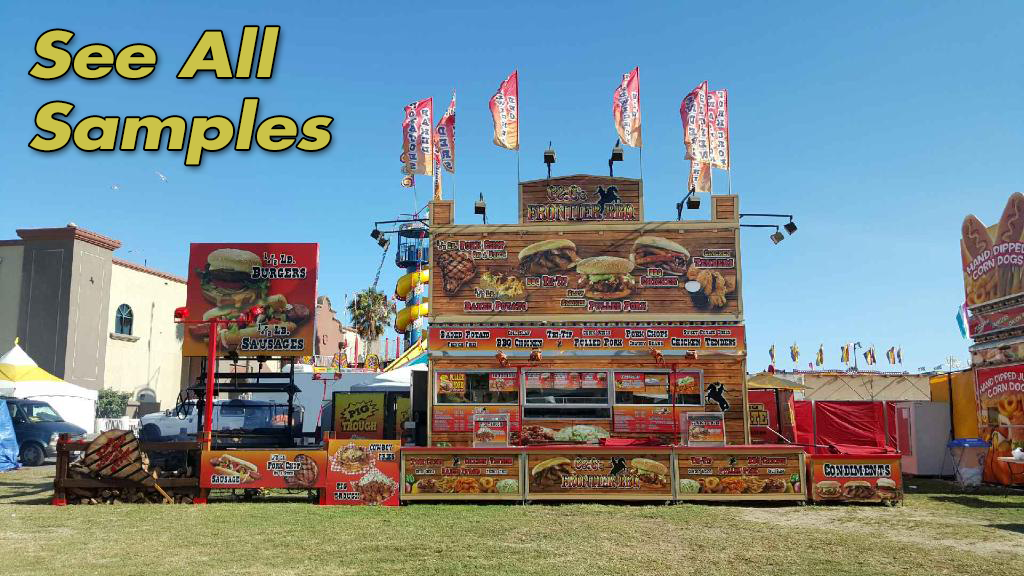 Concession Booth Wraps