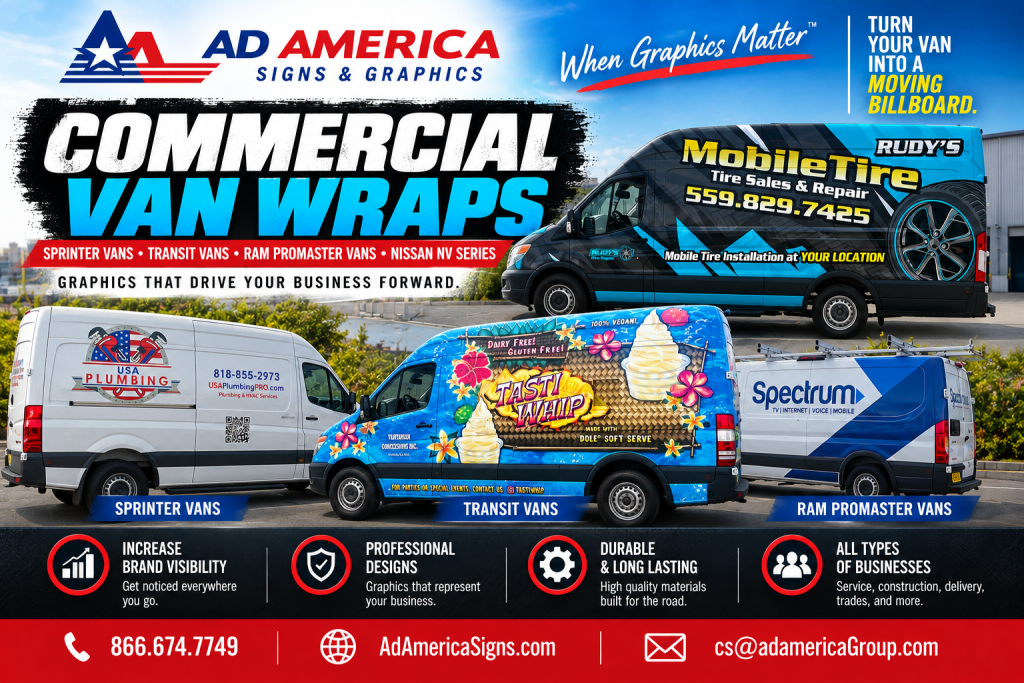 Ad-America-Commercial Van Wraps